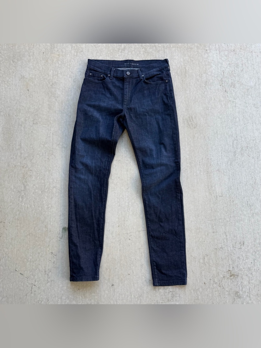 Mott & Bow Jeans Men Size 32x32 Skinny Stretch Indigo